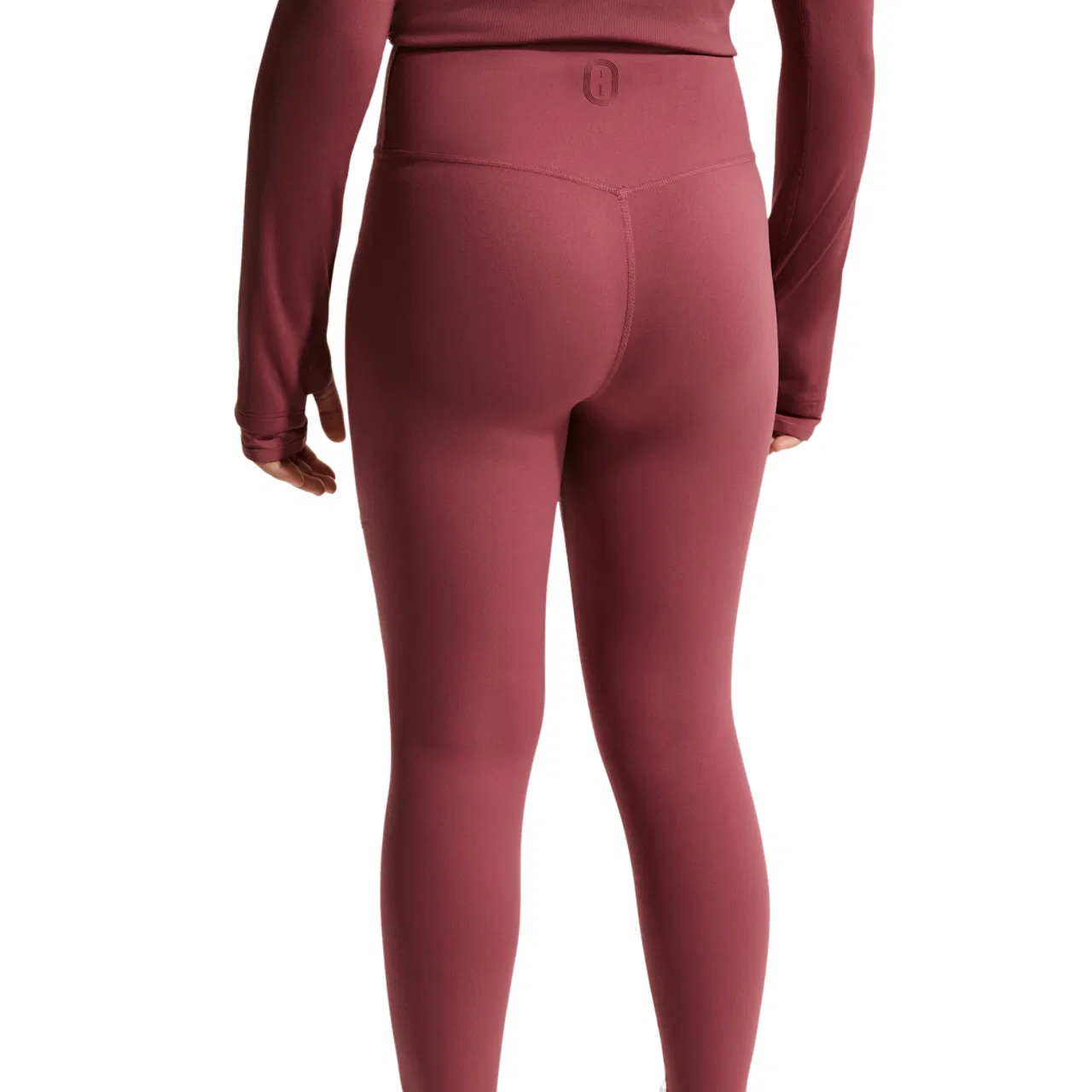 Женские леггинсы Nike Dri-FIT с высокой посадкой, Pink Smoke — фото 2