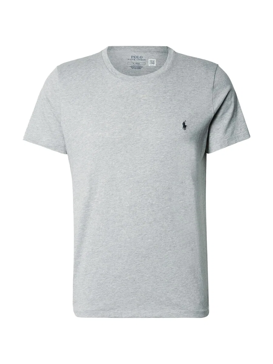 Рубашка Polo Ralph Lauren серого цвета с пятнистым рисунком