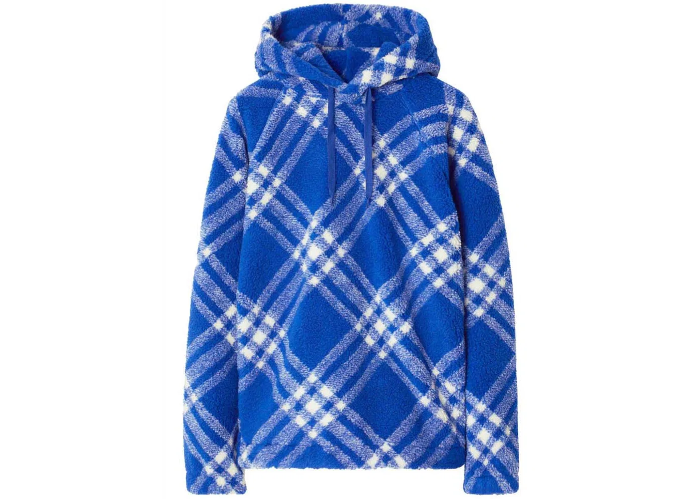 Мужская худи с принтом Burberry, Blue/White