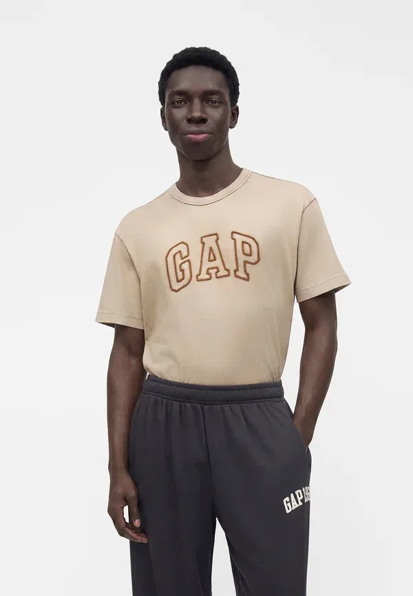 Брюки из хлопка и эластана Gap — фото 4