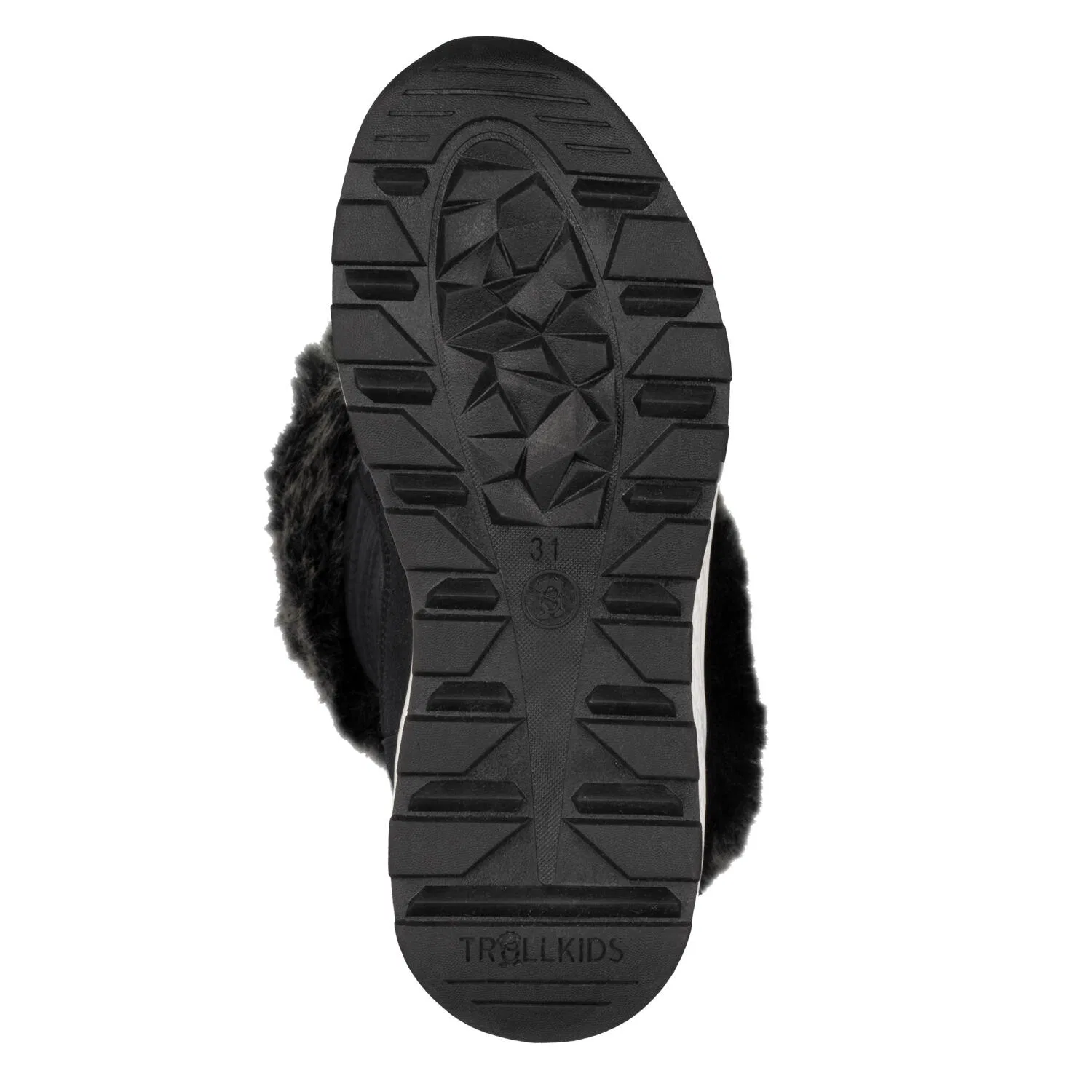 Детские зимние ботинки для девочек Hemsedal Winter Boots XT Trollkids, Schwarz — фото 4