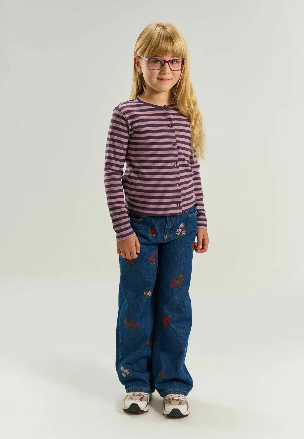 Кардиган The New, Sweet Grape Striped Tn