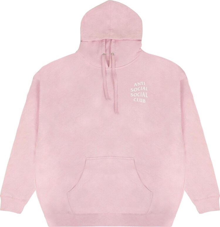 

Толстовка Anti Social Social Club Logo Hooded Sweatshirt 'Pink', розовый