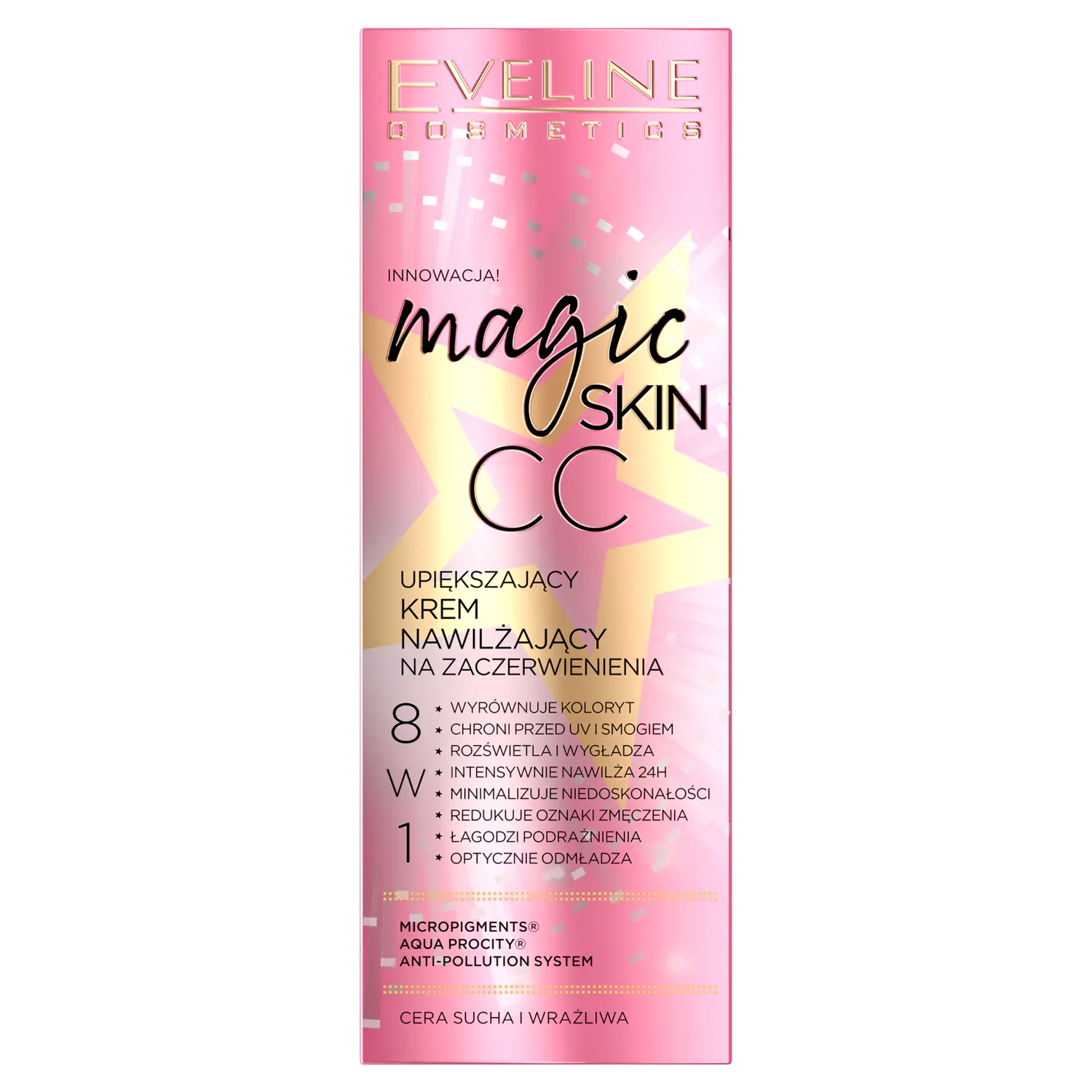 Маска для лица Eveline Cosmetics — Magic Skin CC против покраснений, 50 мл — фото 3