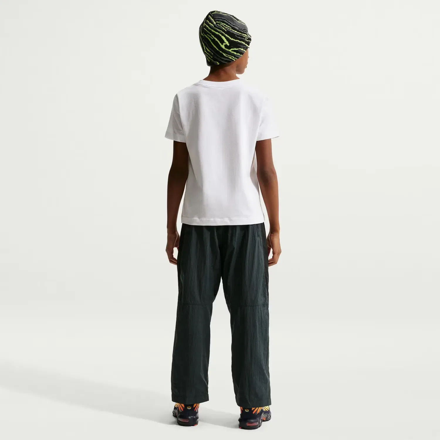 Детская футболка для мальчиков хлопковая Sportswear Tee Air Nike, Blanco — фото 4