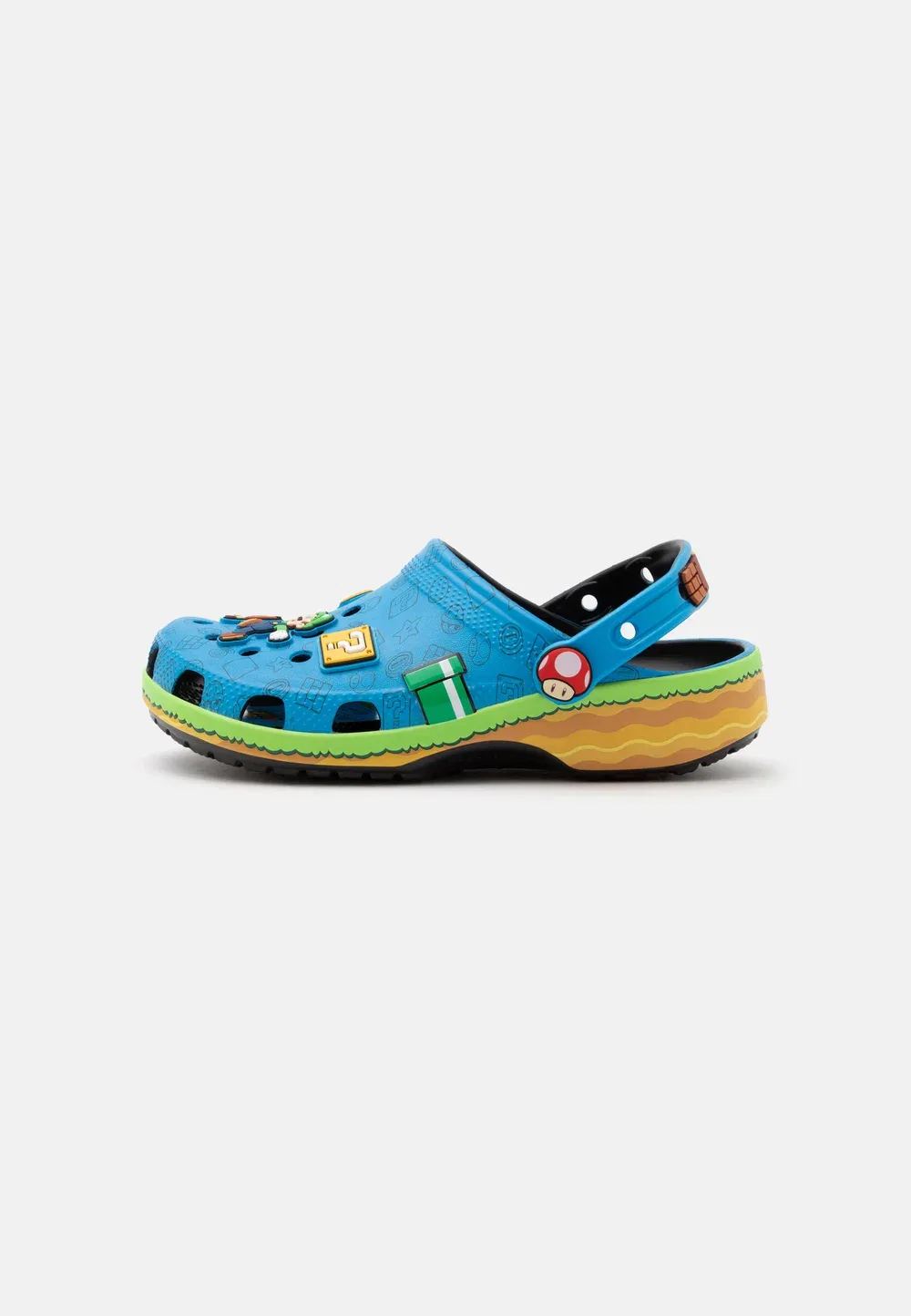 Тапочки Super Mario Core унисекс Crocs, Multi-Coloured — фото 2