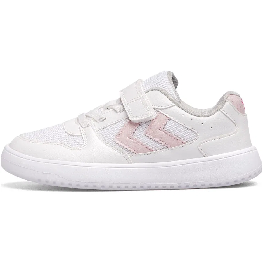 Детские кроссовки с белым верхом Kayno Sm Jr Hummel, Белый
