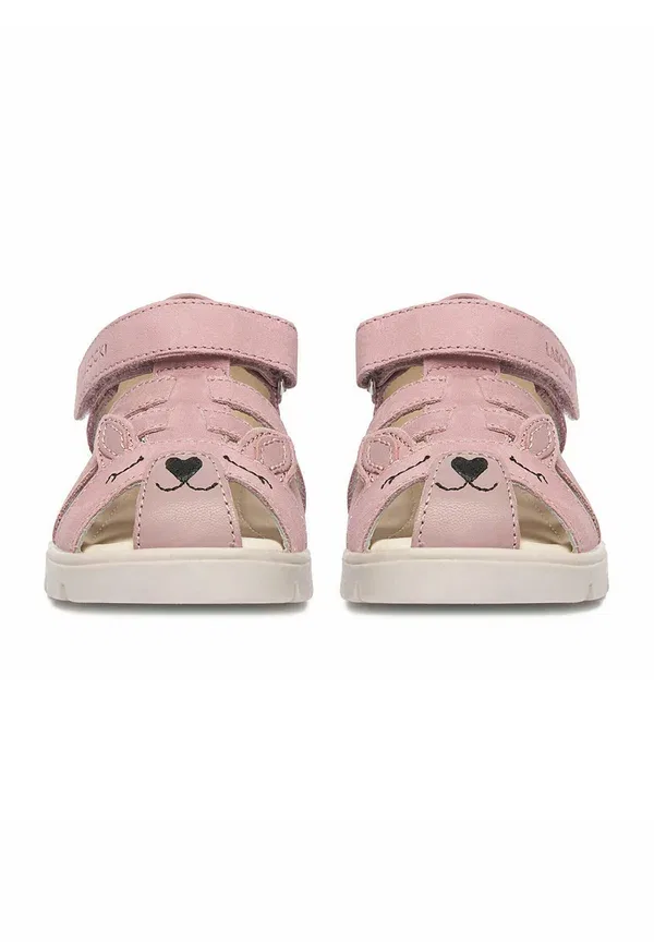 Сандалии кожаные Lasocki Kids girl, Pink, розовый — фото 4