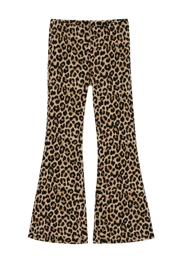 Брюки с принтом Animal print We Fashion, черный — фото 4