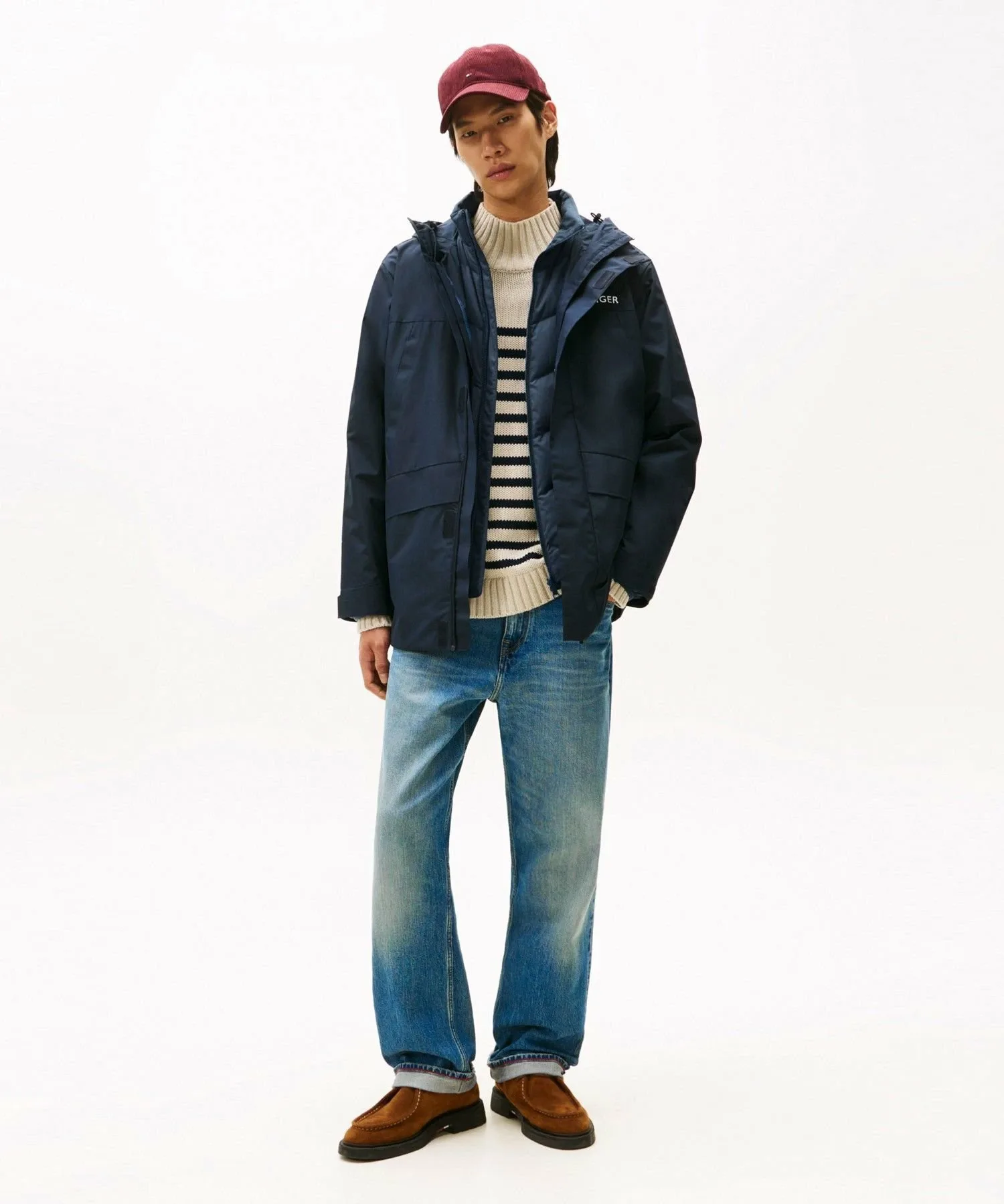 Куртка Gore-Tex 3-в-1 из гусиного пуха TOMMY HILFIGER, Navy DW5 — фото 3