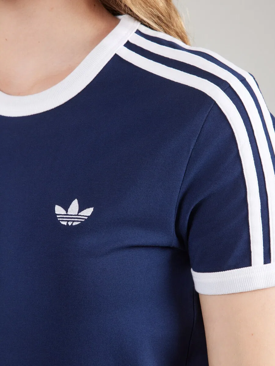 Платье ADIDAS ORIGINALS синего цвета — фото 2