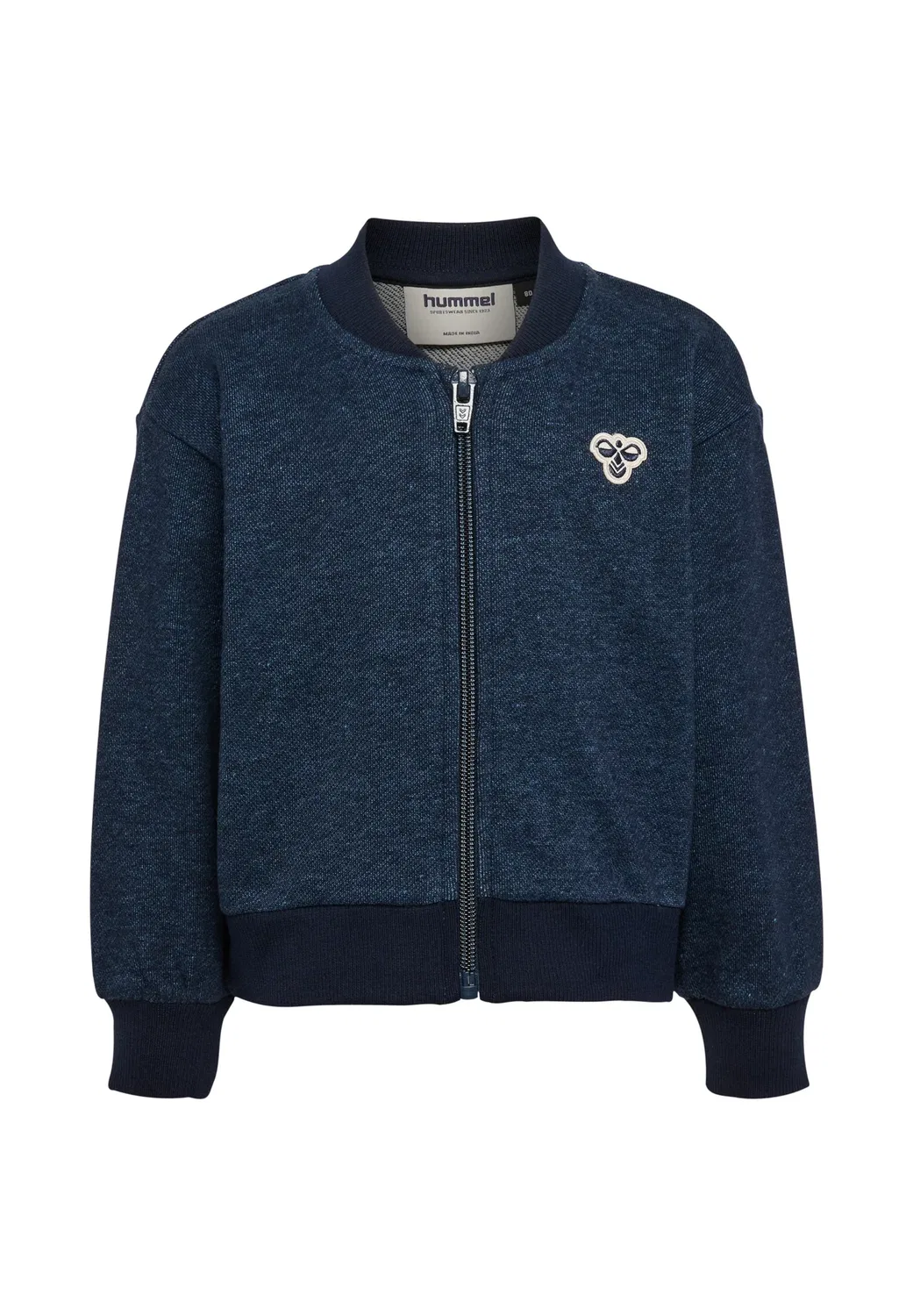 Свободная куртка Hmlmini dnm на молнии, унисекс - толстовка на молнии Hummel, Dress Blues