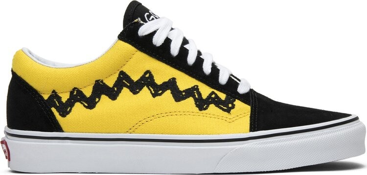 

Кеды Vans Peanuts x Old Skool Charlie Brown, желтый