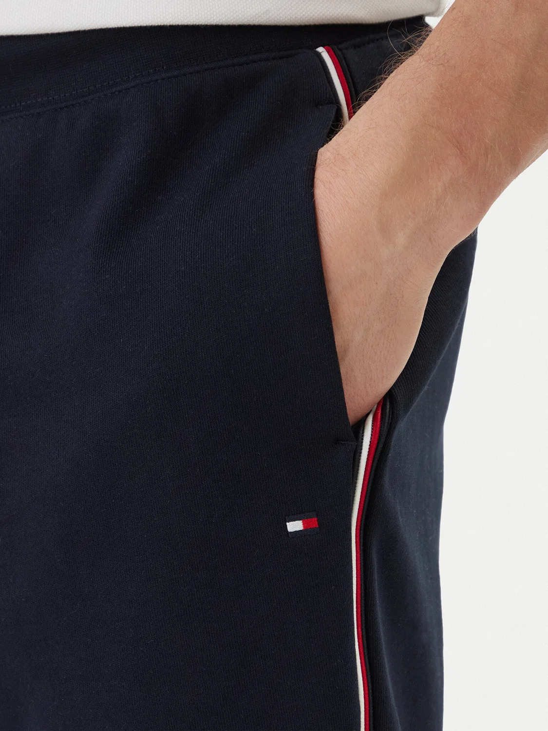 Мужские спортивные шорты стандартного кроя Global Stripe Tommy Hilfiger, темно-синий — фото 4