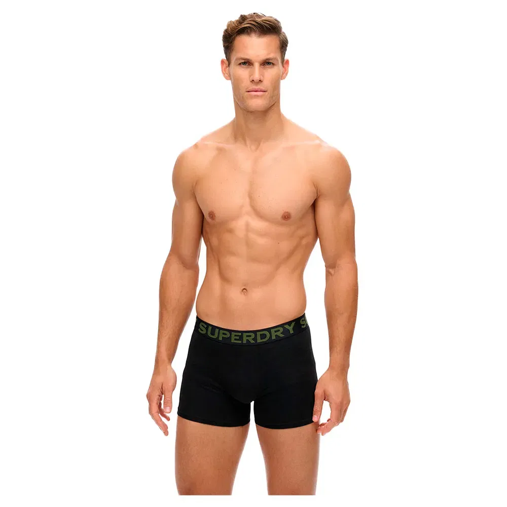 Боксеры 3 штуки Superdry, черный