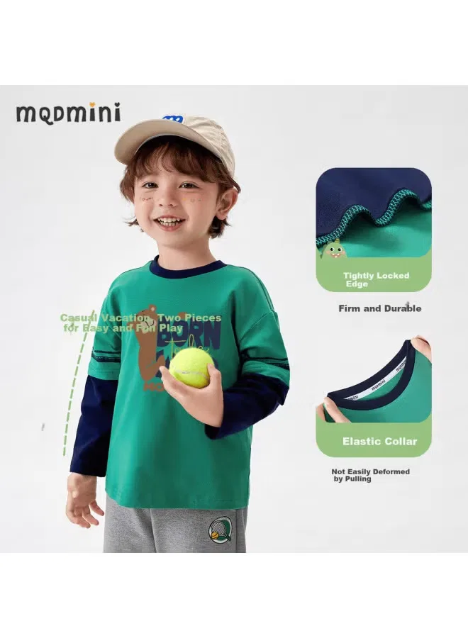 Лонгслив с длинным рукавом для мальчиков Mqdmini