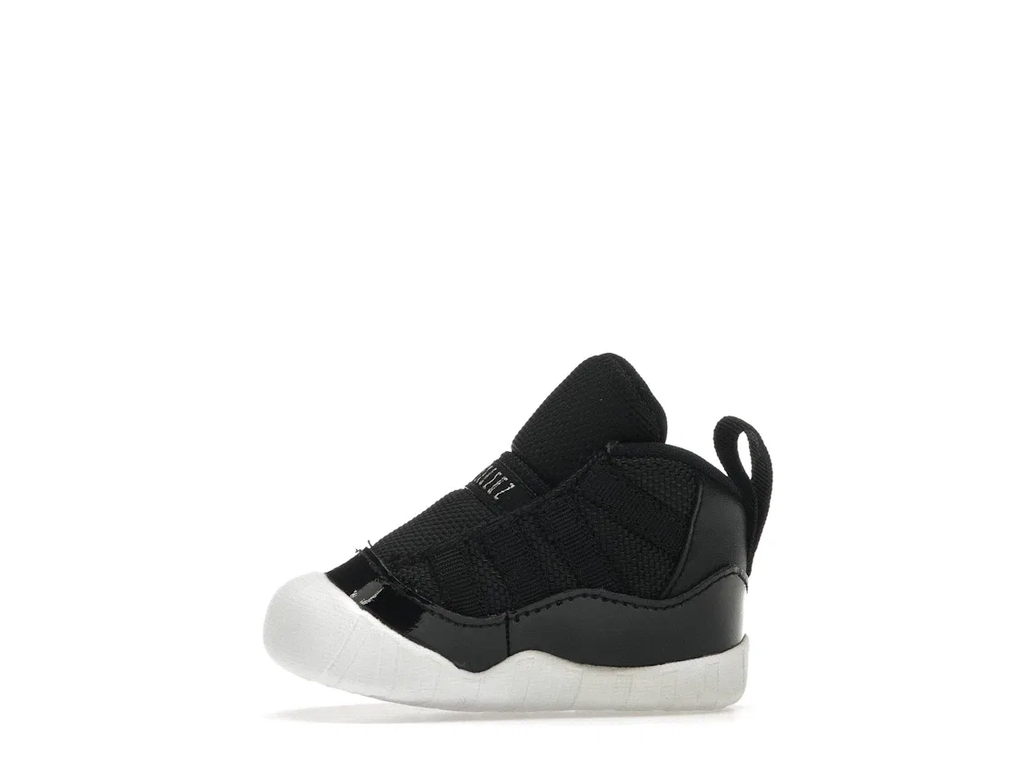 Детские кроссовки с высоким верхом Jordan 11 Retro Crib Bootie Jubilee 25th Anniversary Jordan, Black/Multi-Color-White-Multi-Color — фото 3