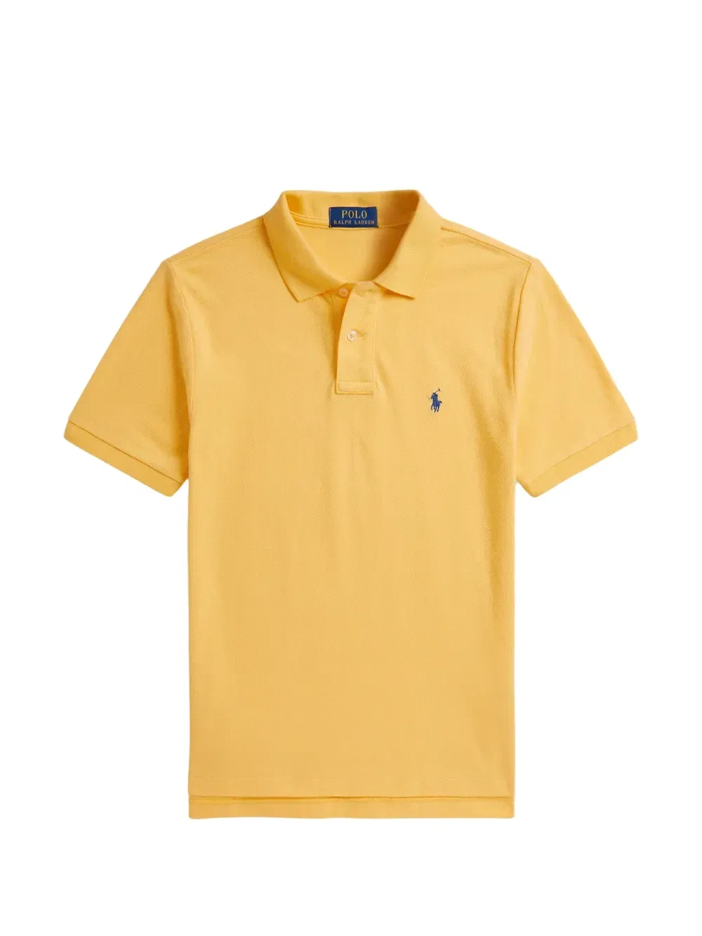 Поло с вышивкой пони Polo Ralph Lauren Kids, желтый