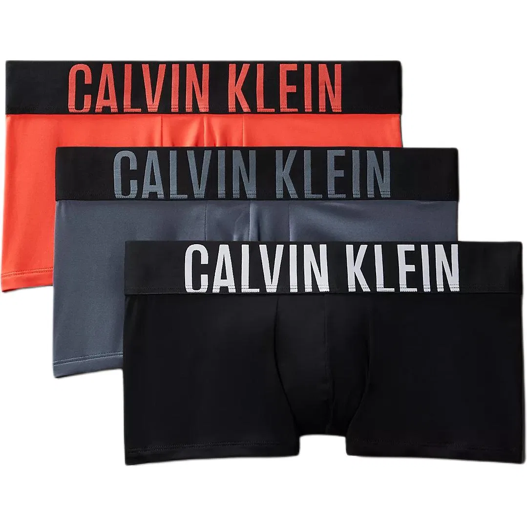 Мужские боксеры Calvin Klein, 3 шт, Black/Gray/Orange