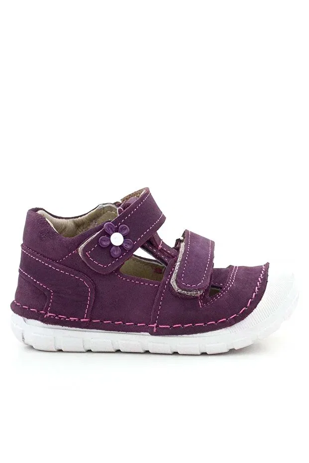 Детские туфли для девочек кожаные Ruby Rakerplus, Purple — фото 3