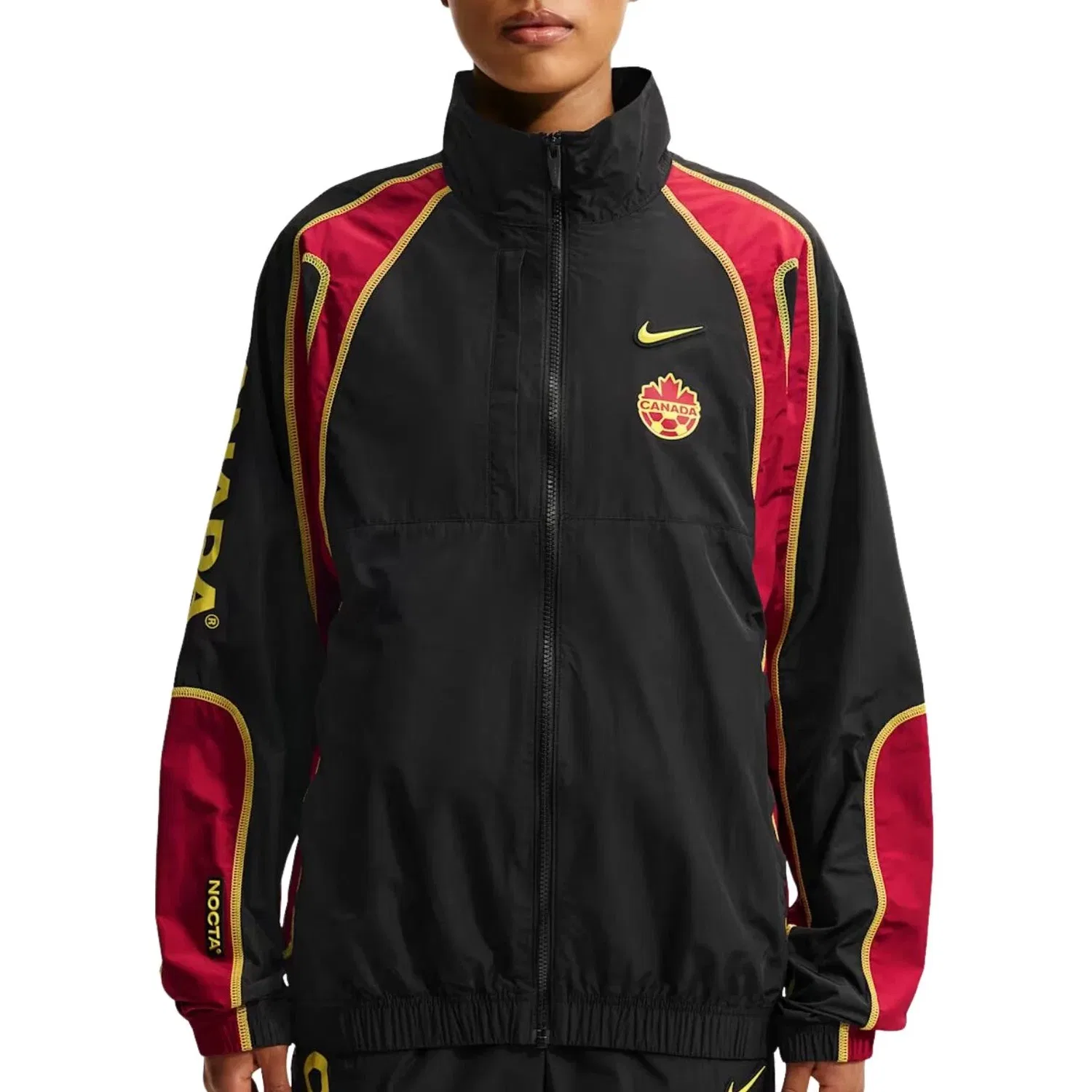 Мужская ветровка Nike x Canada x NOCTA Cryoshot Woven Track Jacket, черный — фото 3