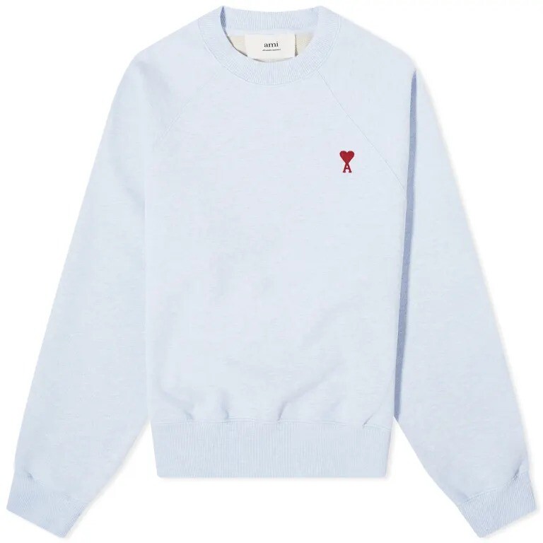 

Свитшот Ami Paris Red Small Ami De Coeur, голубой