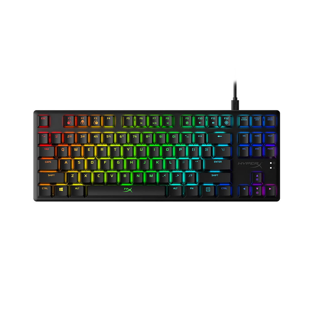 

Игровая клавиатура HyperX Alloy Origins Core, Blue Switch, чёрный, английская раскладка