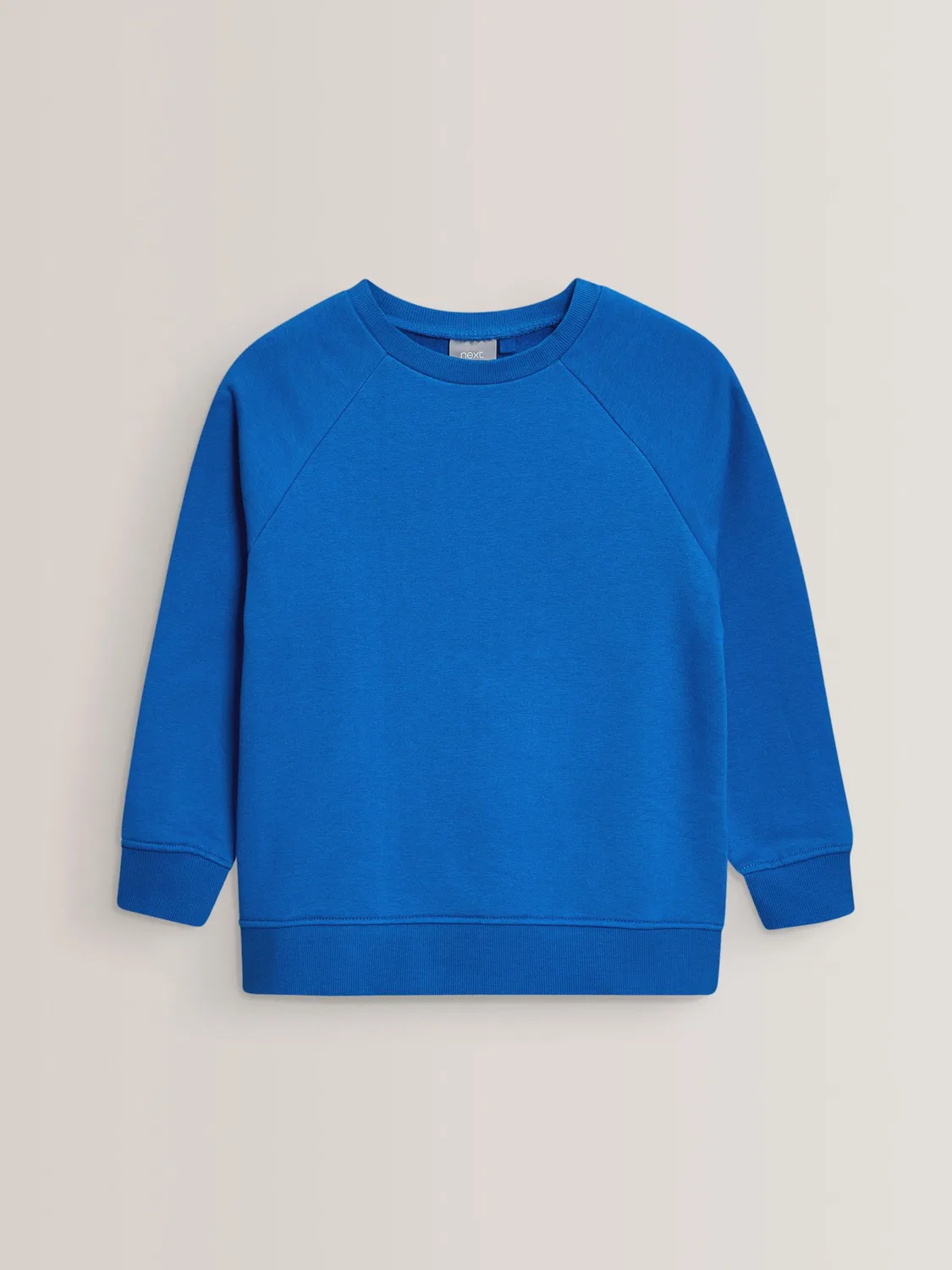 Свитер с круглым вырезом, модель Crew Neck School Next, синий