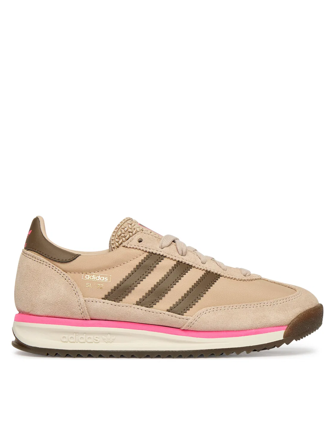 Кроссовки sl rs j для девочки Sl Rs Adidas, бежевый
