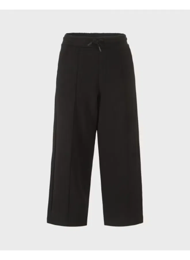 Брюки свободные широкие хлопковые Zara, черный