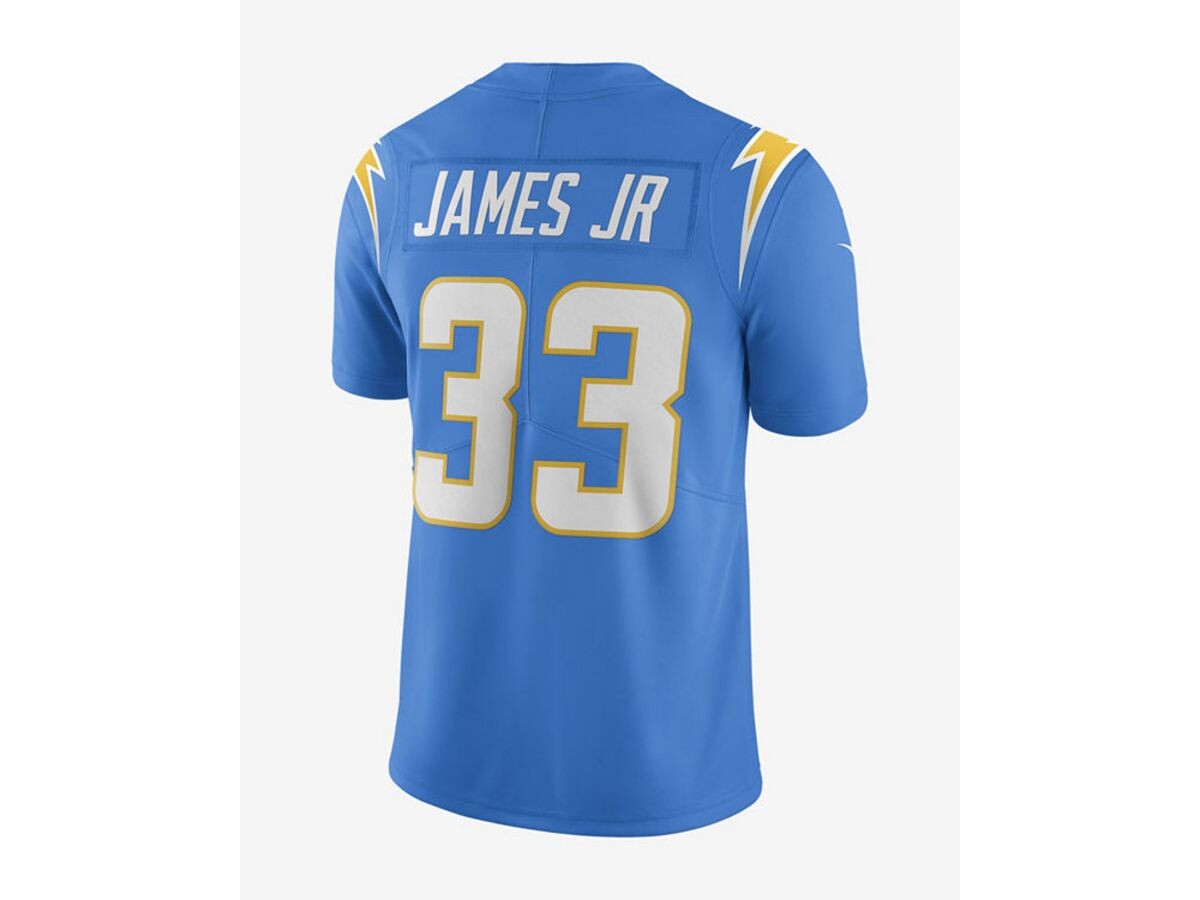 

Мужская футболка los angeles chargers vapor untouchable limited от derwin james Nike, синий