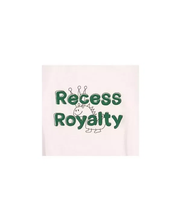 Детская футболка с принтом Unisex Recess T-shirt Mumzers, белый — фото 2