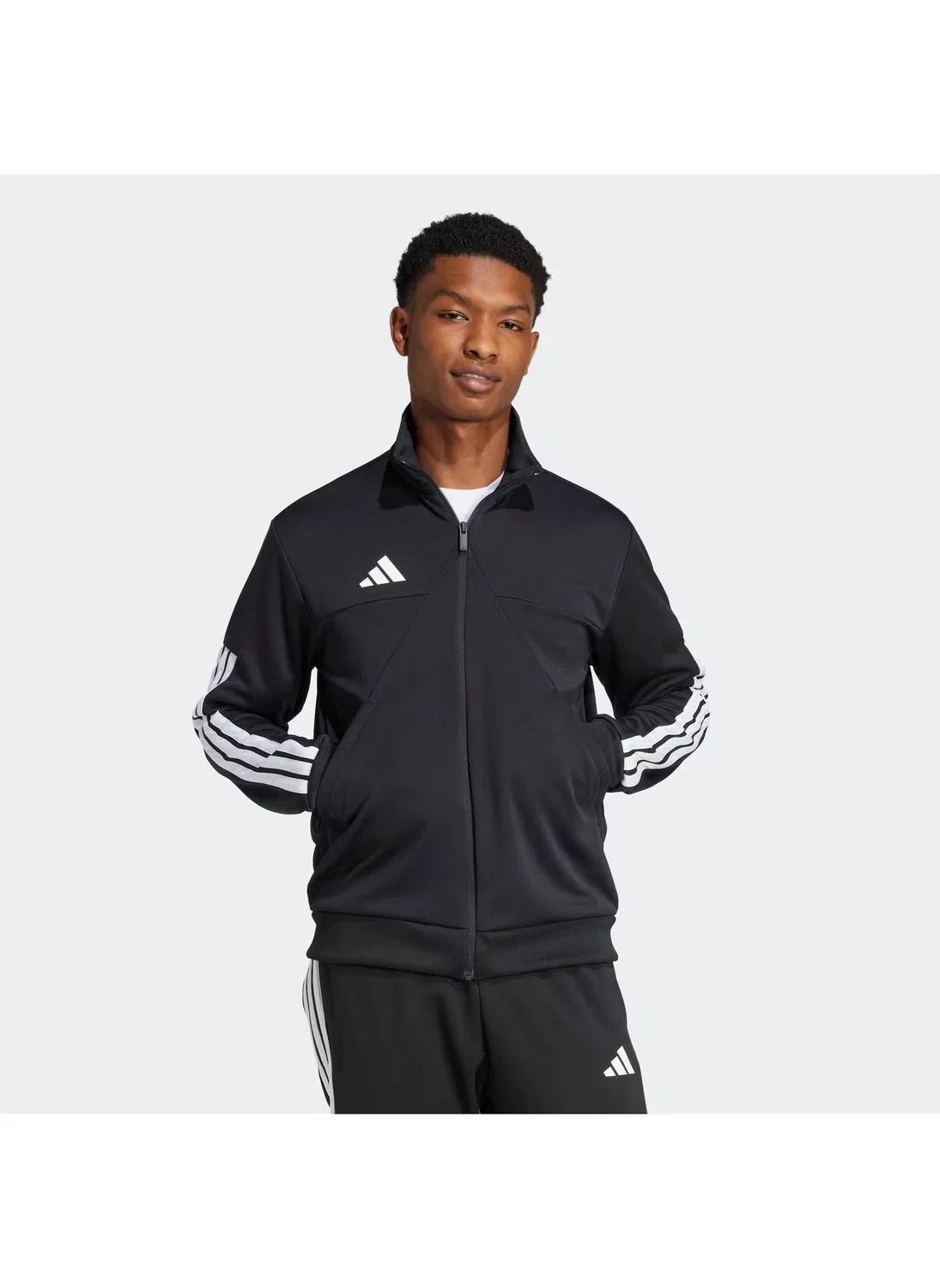 Олимпийка с технологией AEROREADY Tiro wordmark Adidas, черный