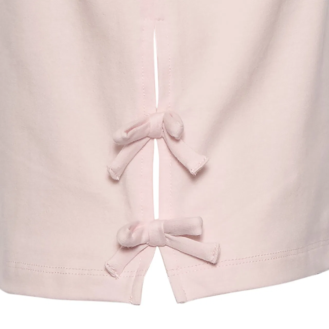 Детская футболка для девочек с боковыми бантами Bow T-Shirt LCKR, синий — фото 3