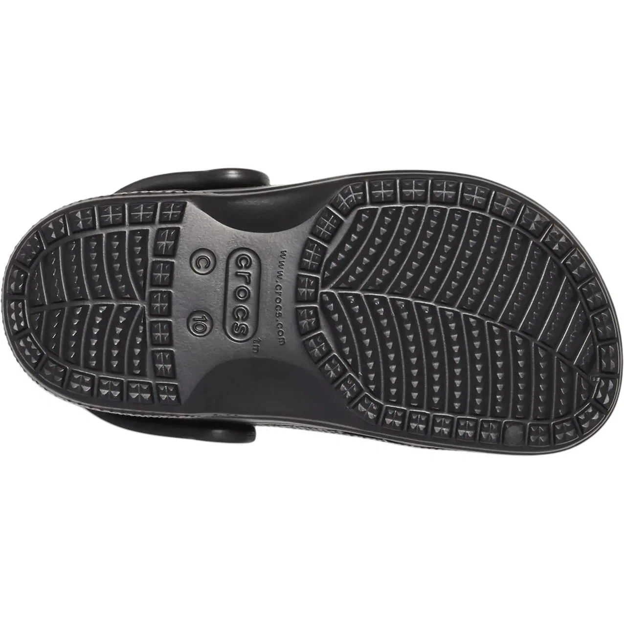 Тапочки Baya Clog, Crocs, Black — фото 4