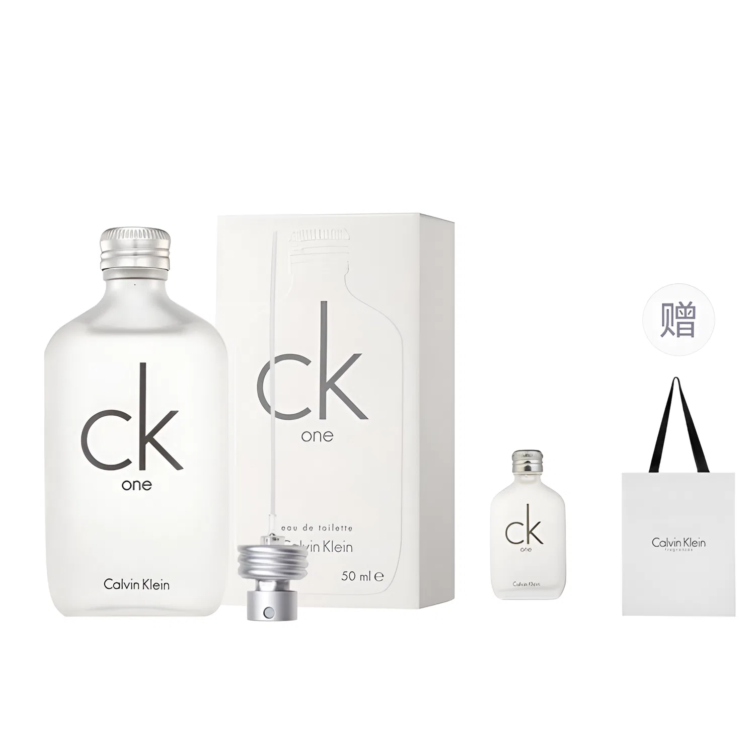 Набор парфюмерной воды CK One Calvin Klein, 100 мл + 15 мл