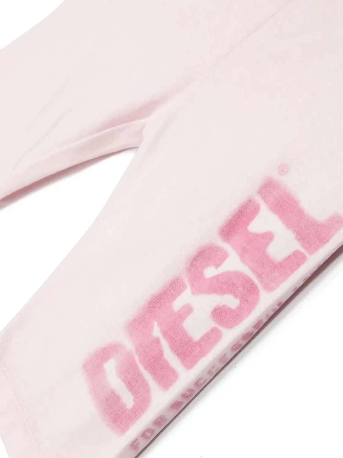 Шорты с логотипом розового цвета Diesel, розовый — фото 2