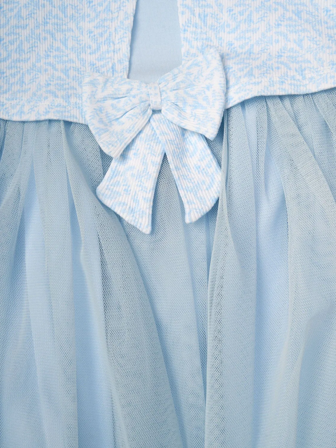 Платье-кардиган Miss Blue Mock Cardigan Dress, синий — фото 2