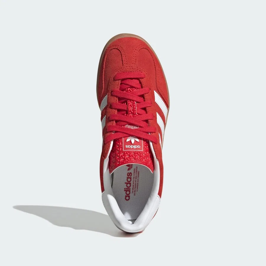 Кроссовки ADIDAS ORIGINALS 'Gazelle Indoor' красного цвета — фото 3
