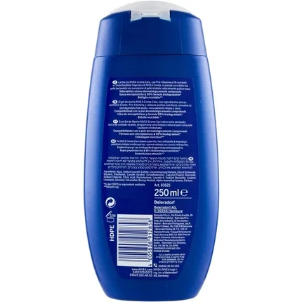 Гель для душа увлажняющий Nivea Care Gel Shower Cream, 250 мл