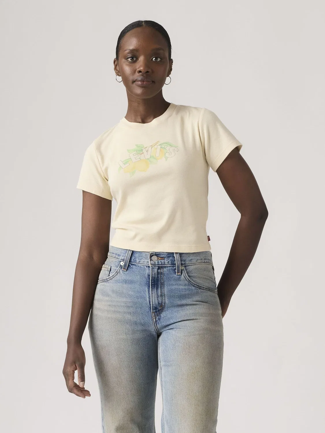 Футболка с принтом Levi's, Studded Lemons