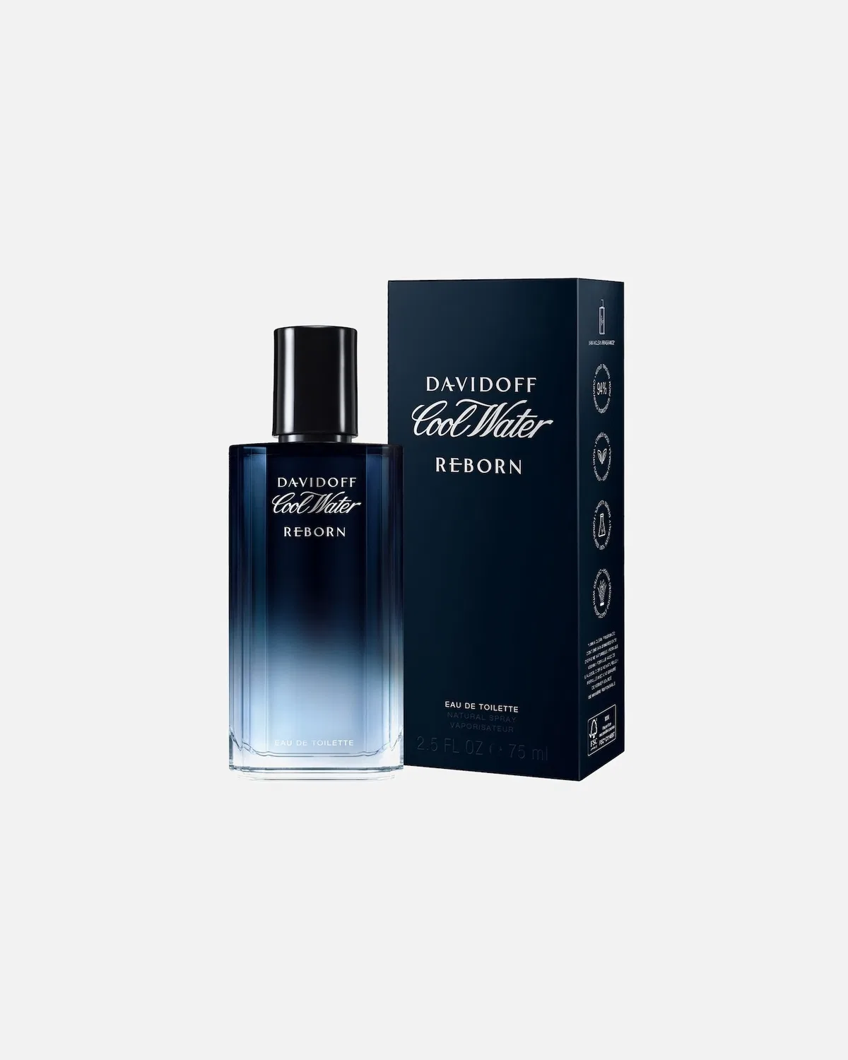 Туалетная вода прохладная вода реборн Davidoff, 75 Ml — фото 2