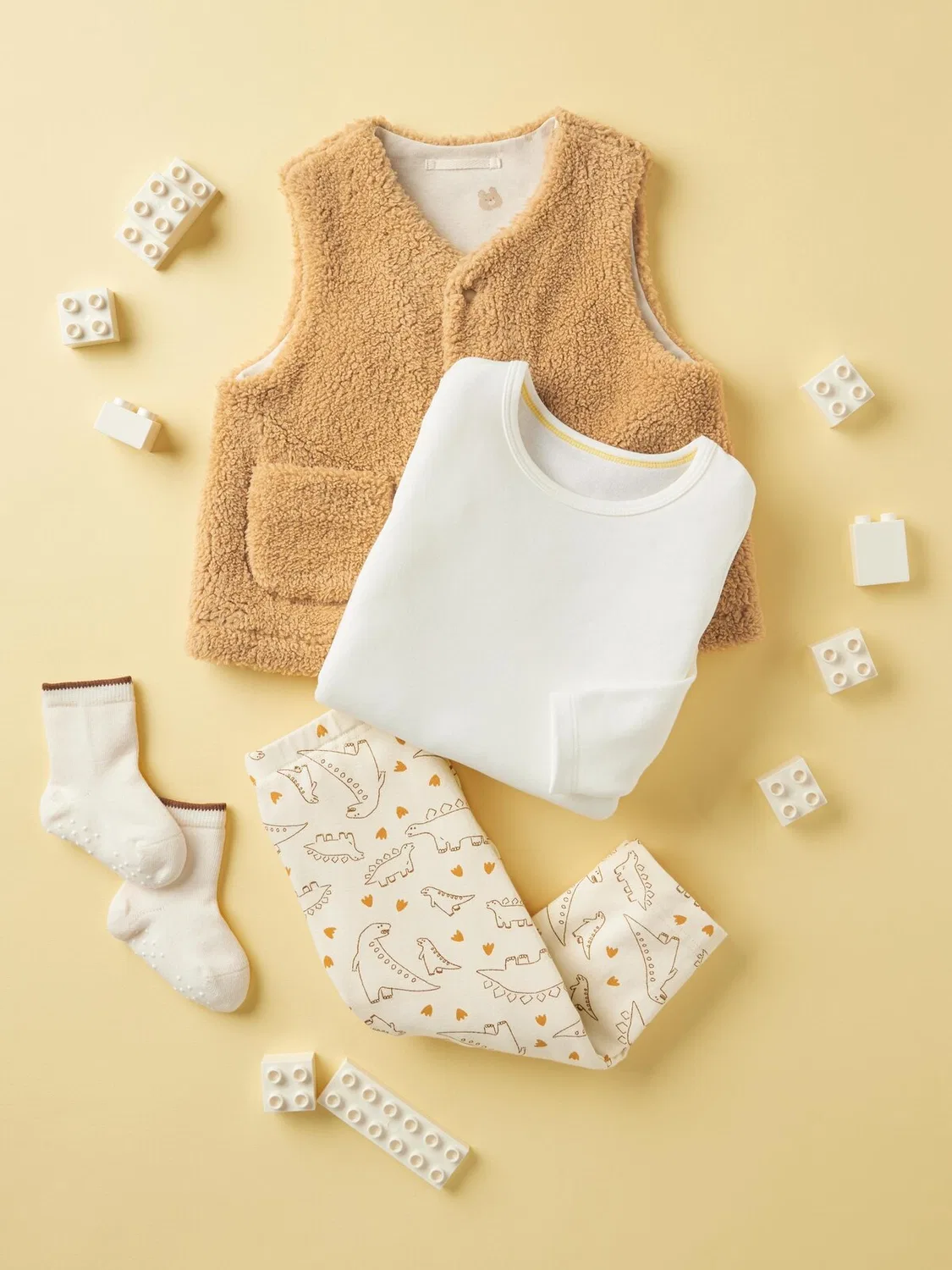 Футболка Uniqlo, хлопковая Heattech, с круглым вырезом, розовый — фото 3