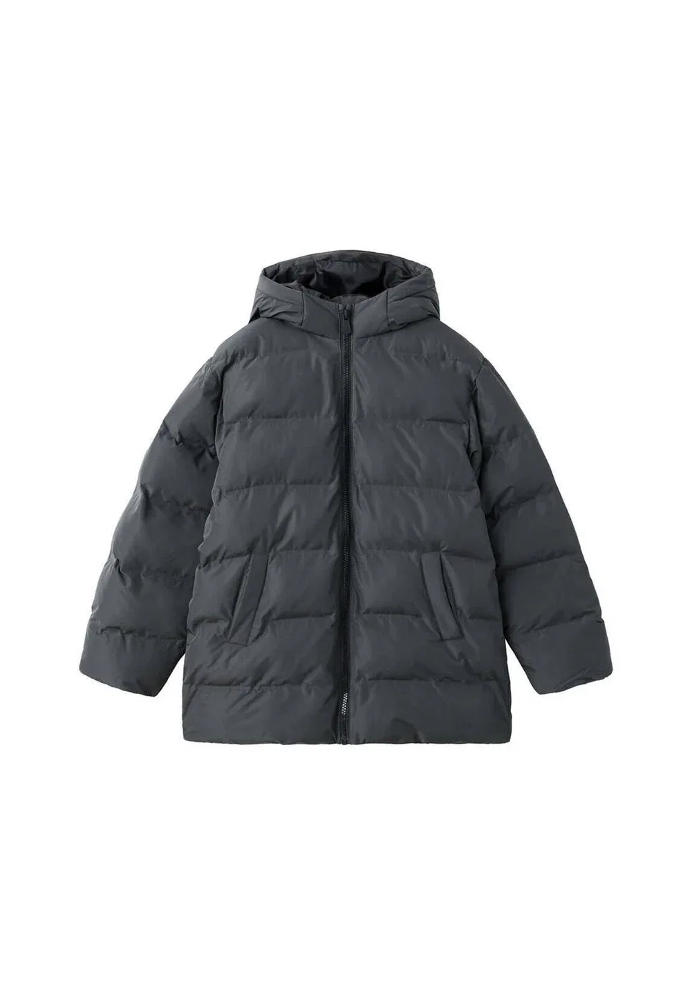 Детская зимняя куртка Mango Kids, Charcoal