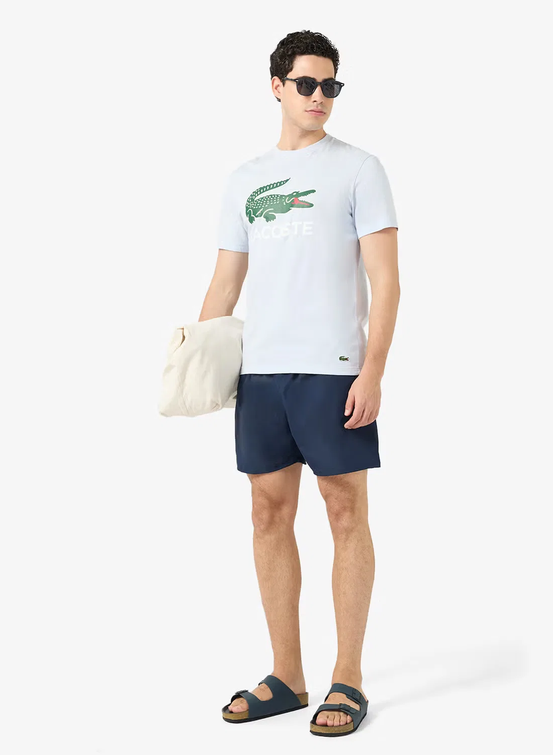 Плавки Monochrome Lacoste, темно-синий — фото 2