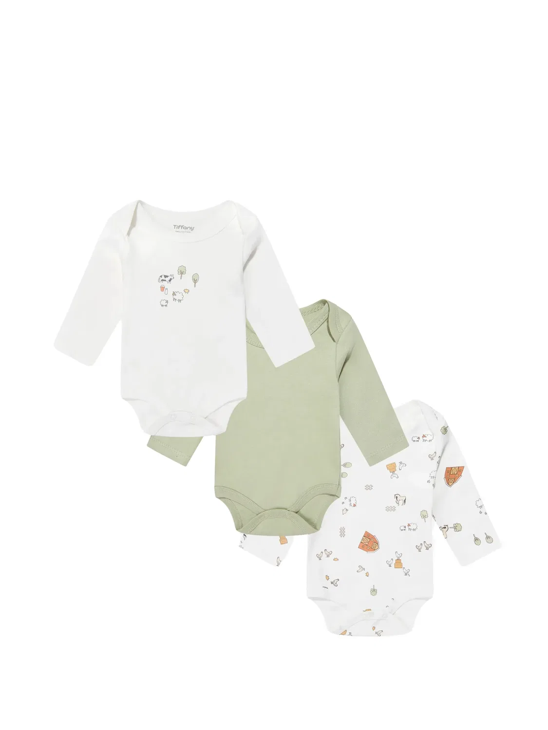 Комплект с принтом Tiffany Kids, белый