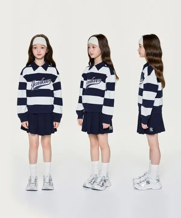 Костюм спортивный с поло, SPORTIVE VARSITY Mlb Kids, Navy