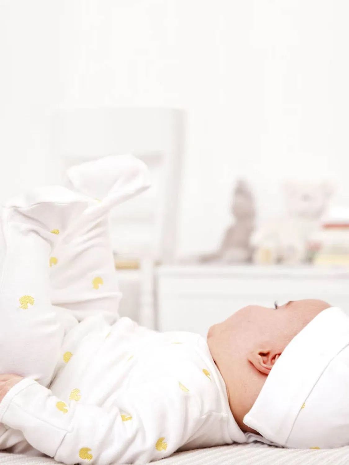 Комбинезон для сна с вышивкой утки, JoJo Maman Bébé, желтый — фото 3