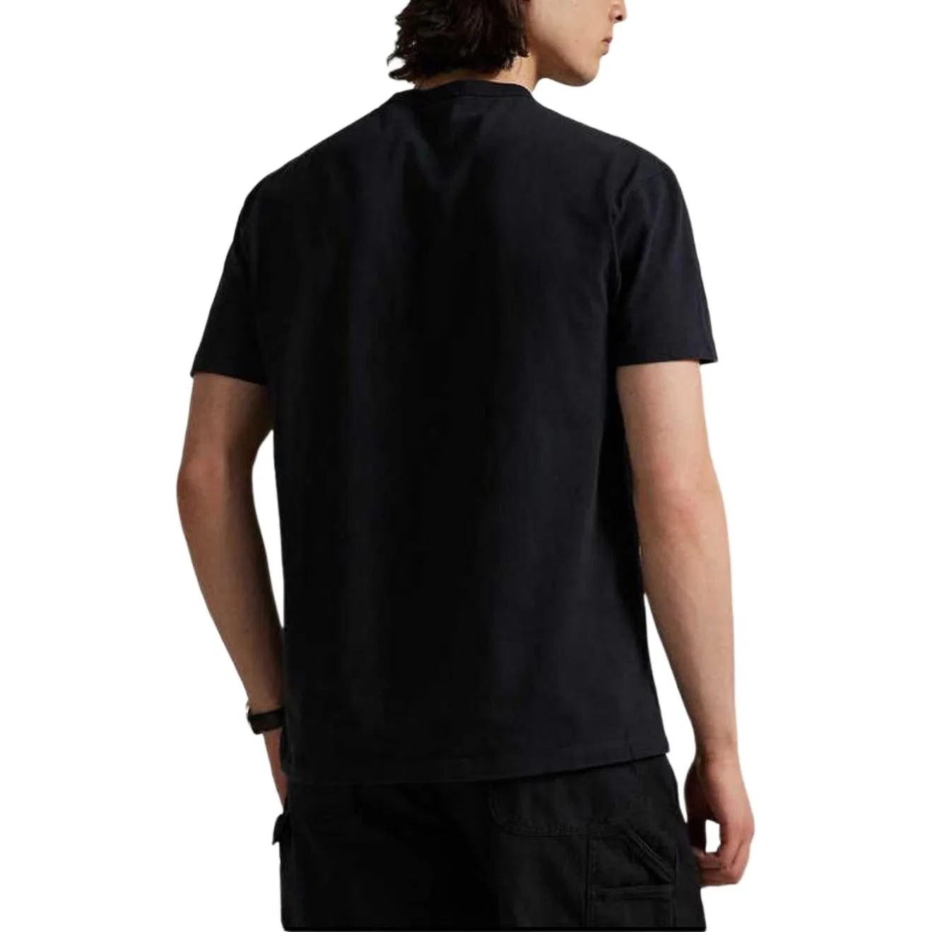 Мужская футболка с круглым вырезом Polo Ralph Lauren, Black — фото 3