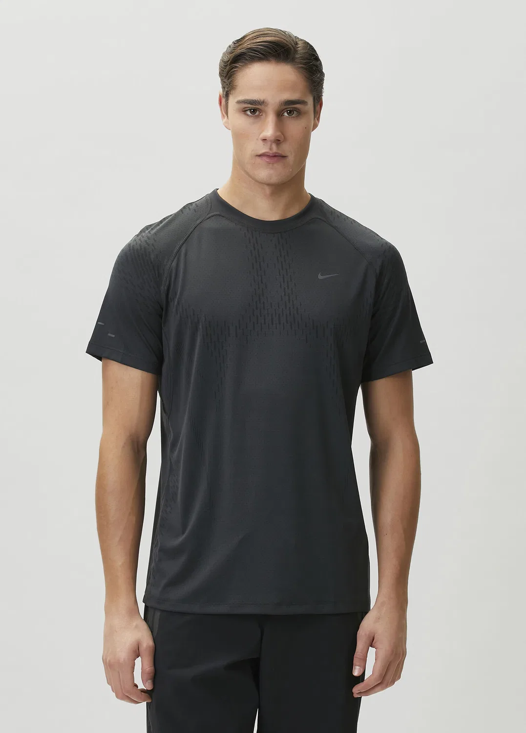 Футболка Nike Stride Plus Dri-FIT ADV, синий-серый